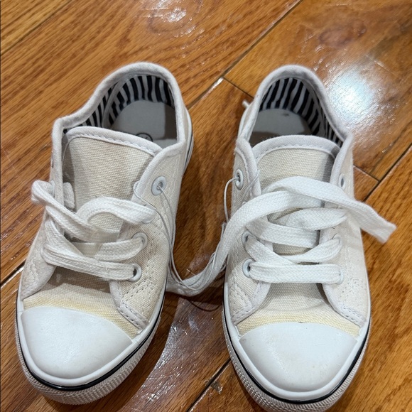 Other - Kids White Canvas Sneakers